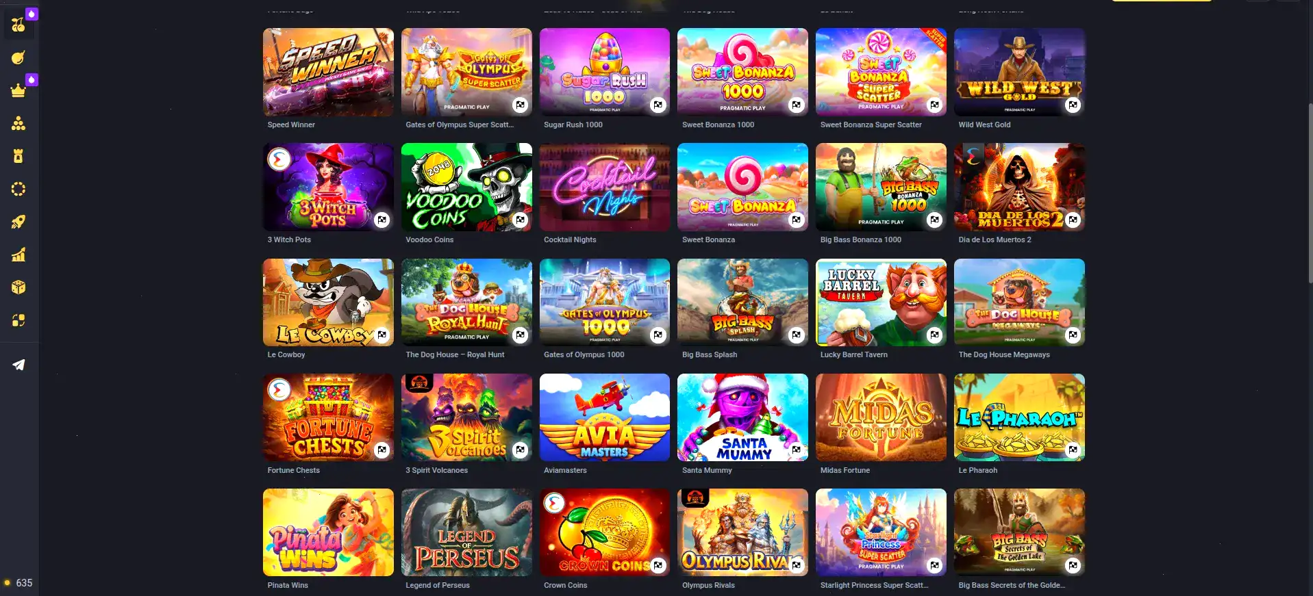 Azino 777 casino интерфейс